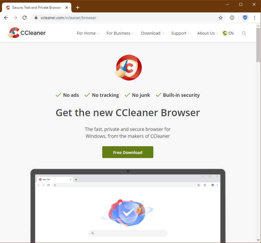 Lợi ích khi sử dụng CCleaner Browser