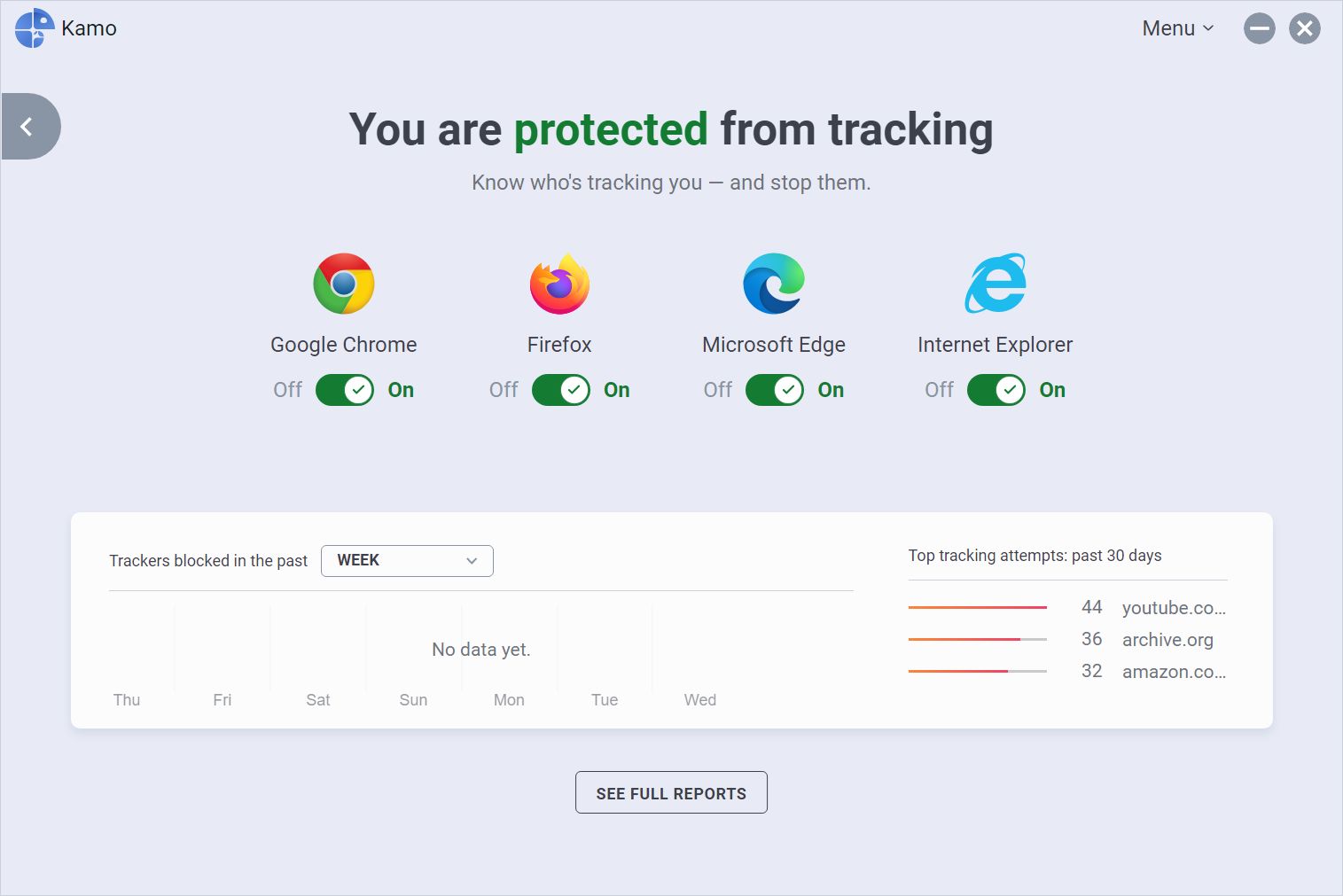 Kamo does not active Privacy Connection function - Kamo Bug Reporting -  CCleaner Community Forums