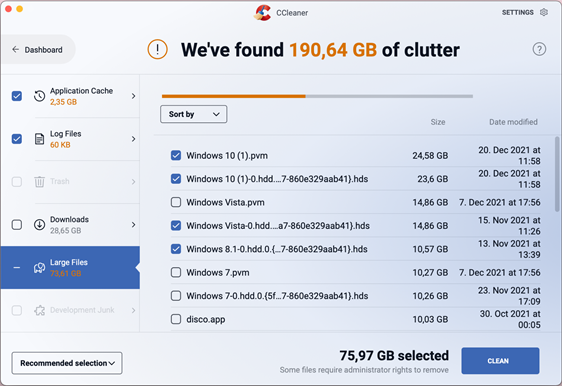 What is 'Clean clutter'?
